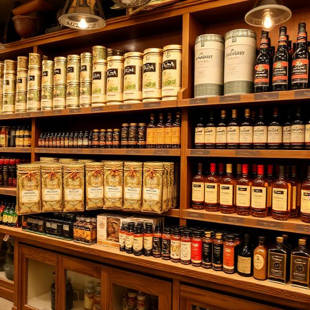 Épiceries fines & bars
