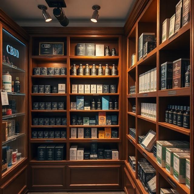 Bureau de tabac CBD